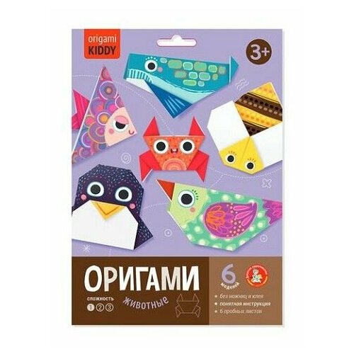 Набор д/творчества Оригами Животные 05039 (Дес. Кор.)