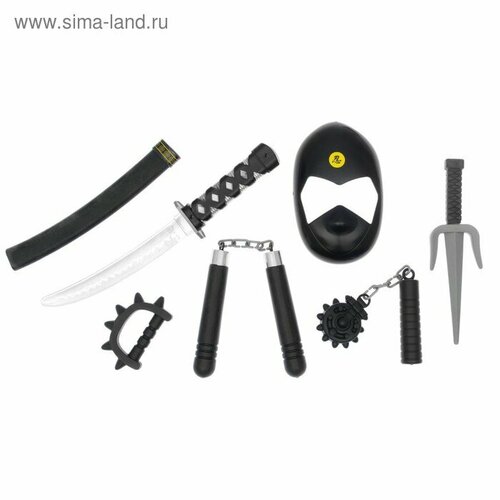 Набор оружия «Ниндзя», 7 предметов, в пакете набор продуктов в пакете 7 предметов