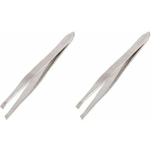 Cosmake Пинцет TWS 02 серебро скошенный 2 шт 719₽