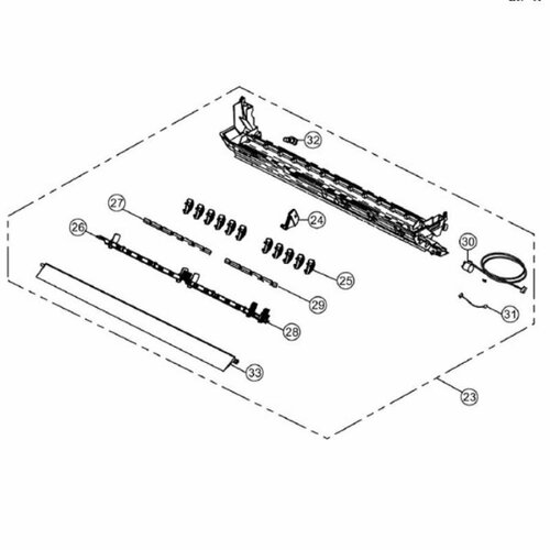 Panasonic CWE20C3084 Блок жалюзи в сборе внутреннего блока кондиционера panasonic cwa743761 плата управления внутреннего блока кондиционера cs pa9dkd