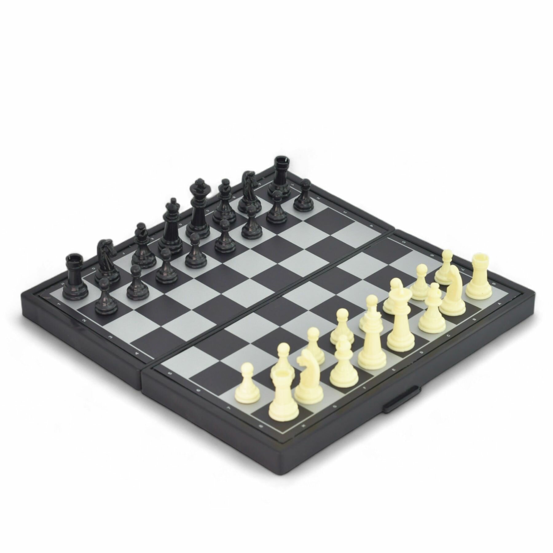 Набор игр 3 в 1 (магнитные шашки, шахматы и нарды) 24х24см