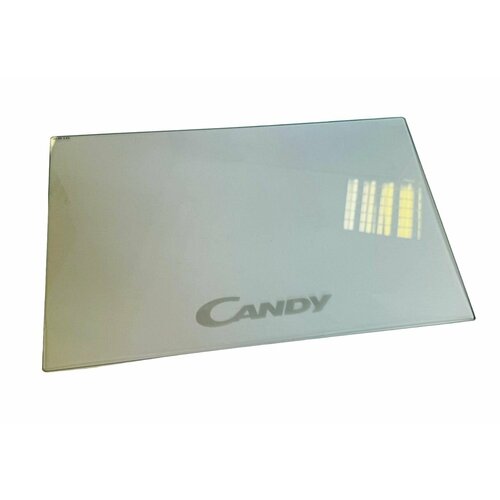 Полка 295*465 мм для холодильника CANDY - стеклянная без обрамления термореле для холодильника c00851160 l 465 мм