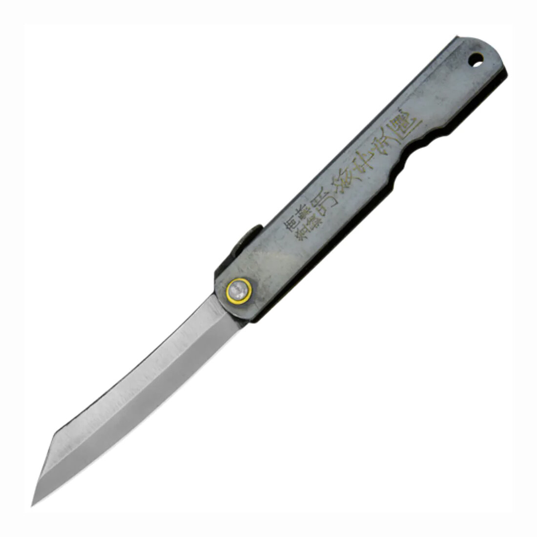 HAHC-80Black (4BK) Нож складной Хигоноками Nagao Kanekoma 80мм сталь High Carbon Steel 1cл 2-2.7мм