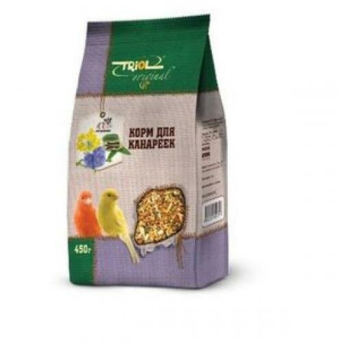 Triol Original корм для канареек (Злаковое ассорти, 450 г.) - фото №9