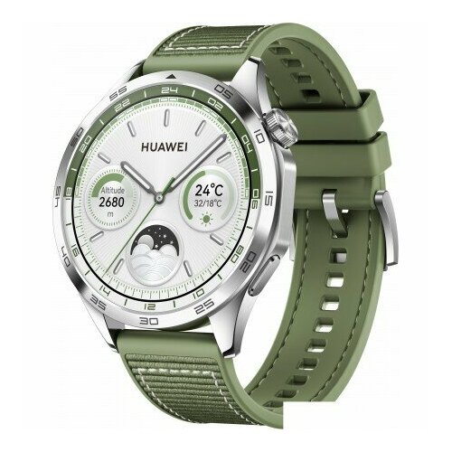 Умные часы Huawei Watch GT 4 46 мм зеленый 3265000₽