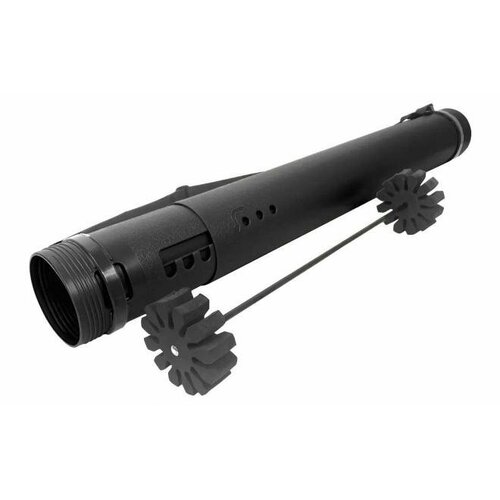 колчан для лучных стрел комбинированный Тубус для стрел Centershot пластиковый с держателем (черный)