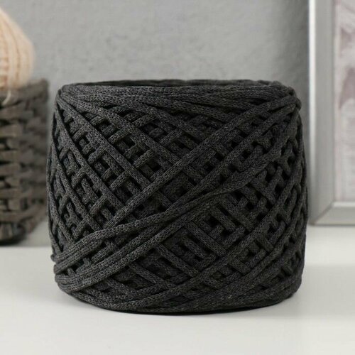 Хлопковый шнур 3 мм 220м240 5 гр Градиент графитжелтый 1156₽