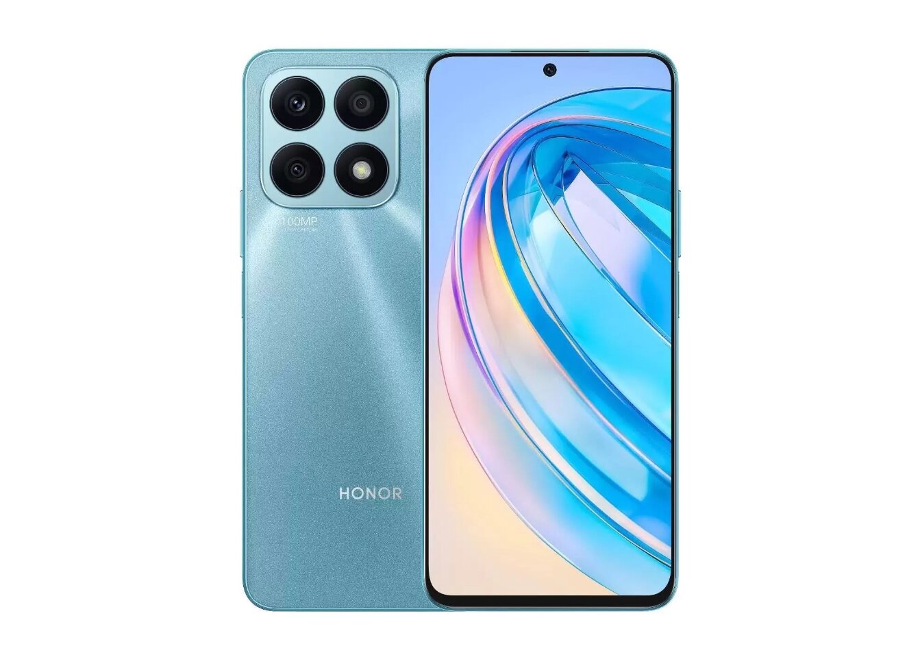 Смартфон HONOR X8A 6/128 ГБ RU, Dual nano SIM, Cyan Lake