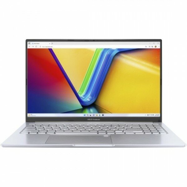 Asus Ноутбук ASUS Vivobook 15 X1505VA-MA144 90NB10P2-M005Y0 Cool Silver 15.6" {OLED i5 13500H/16384Mb/1024PCISSDGb/Iris Xe/noOS}