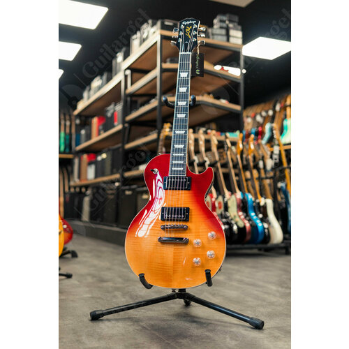 Электрогитара Epiphone Les Paul Modern Figured Magma Orange Fade