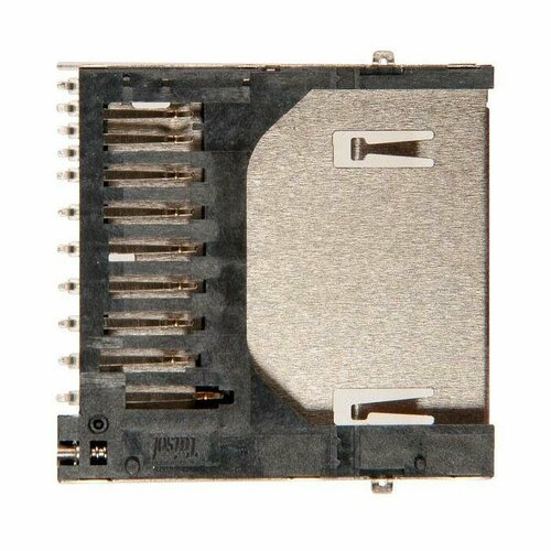 Разъем (socket) SD SOCKET 11P 2.7H STD SMT 12023-00070400 300mil sop16 soic16 тестовый разъем булавка сзади smd ic разъем адаптер раскладушка разъем sok spi 16w g6179 07000001 smt тестовый разъем