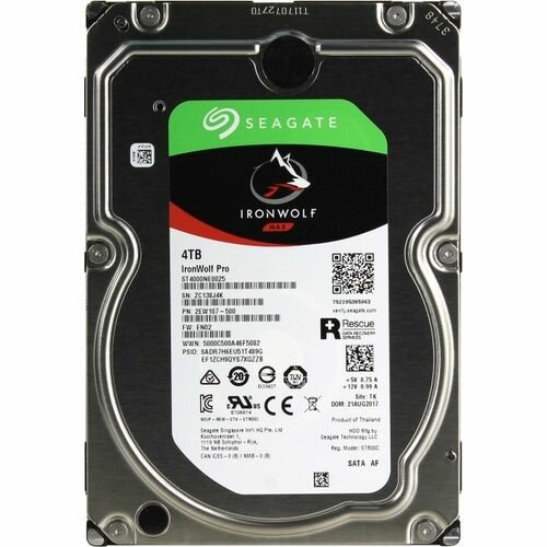 Внутренний жесткий диск Seagate IronWolf ST4000NE0025 4 Тб