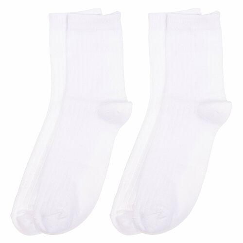 Носки Альтаир 2 пары, размер 22, белый носки альтаир 2 пары размер 22 серый