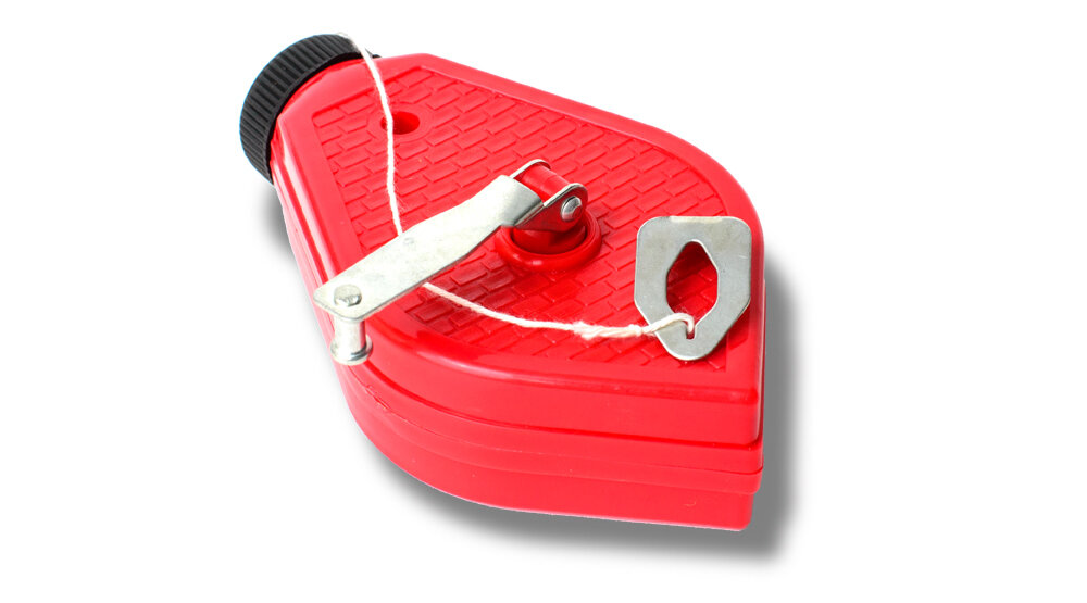 Шнур малярный Grossmeister 010301001 ABS пластик 30м красный