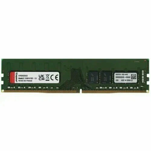 Операвтиная память DDR4 3200 32gb Kingston OEM CL22 KVR32N22D832 818600₽