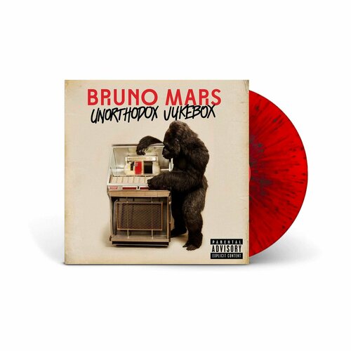 BRUNO MARS - UNORTHODOX JUKEBOX (LP red with black splatter) виниловая пластинка bruno mars unorthodox jukebox lp red with black splatter виниловая пластинка