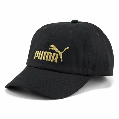 Бейсболка PUMA Ess No.1 Bb Cap, размер универсальный, черный