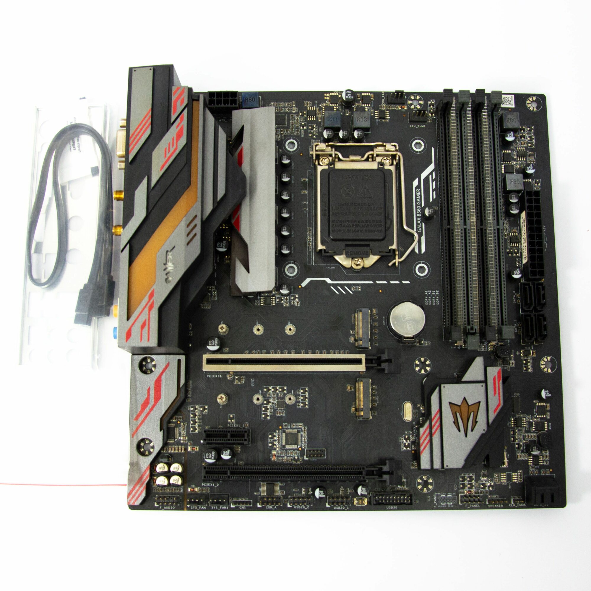 Материнская плата GALAX B360 Gamer LGA1151v2 DDR4 M.2 Wi-fi + BT Micro-ATX