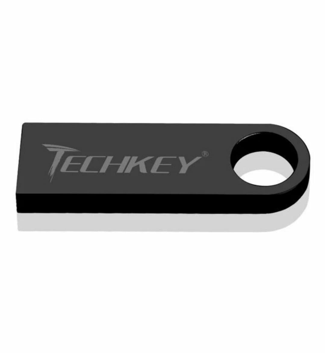 USB-флеш-накопитель TECHKEY, водонепроницаемый USB флеш-накопитель 32 ГБ, черный