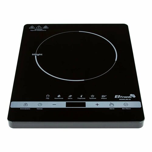 Настольная плита Eltronic 88-18 черная 708800₽