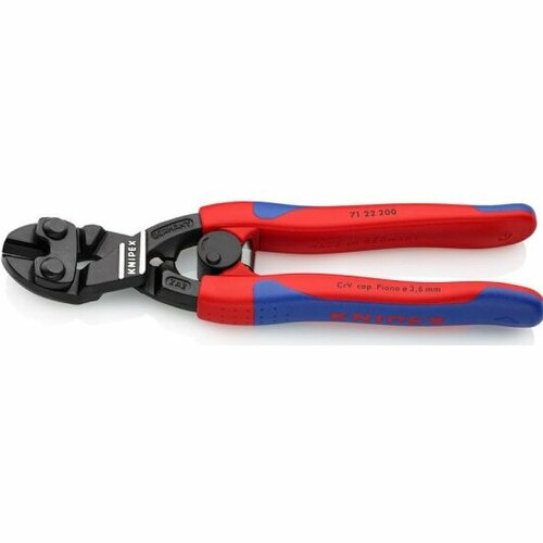 Болторез Knipex 7122200 CoBolt® черненый, черного цвета 200 mm