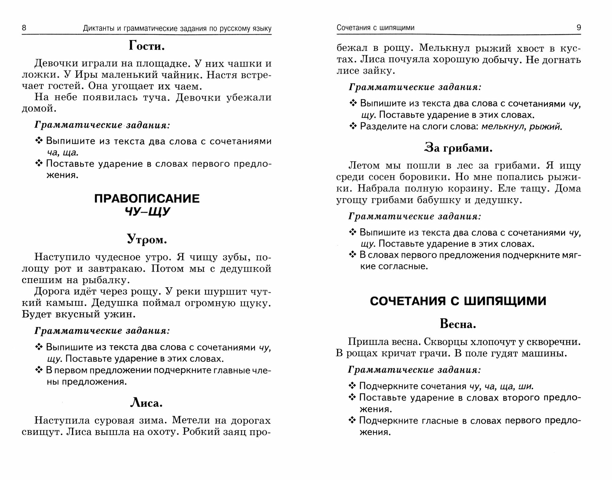 Русский язык. 1 класс. Лучшие диктанты и грамматические задания - фото №2