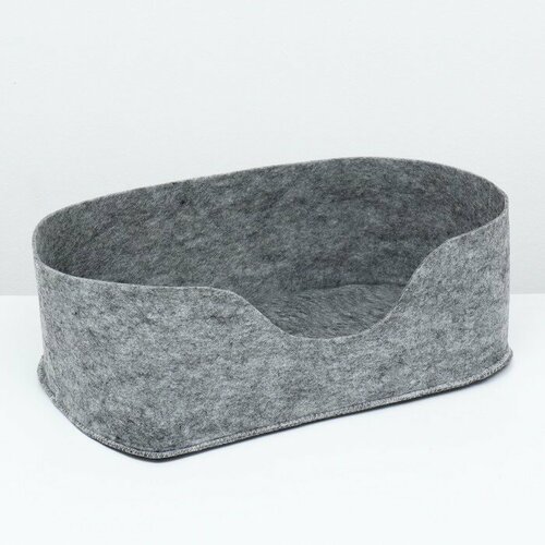 Лежанка для животных из войлока Просто но удобно 20 50 х 30 х 17 см 734₽