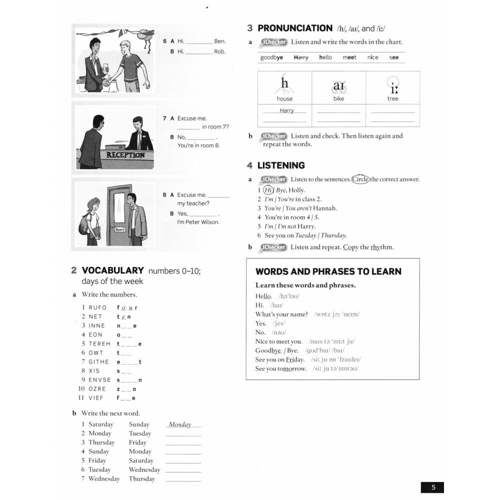 English File. Third Edition. Beginner. Workbook Without Key - фото №5