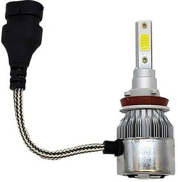 Лампа автомобильная светодиодная Sho-Me G6 Lite LH-H11 H11 12В 36Вт (упак:2шт) 5000K
