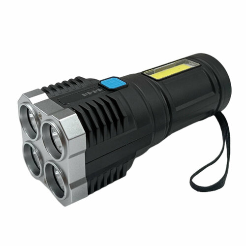 Светодиодный аккумуляторный фонарь с индикатором уровня заряда 499₽