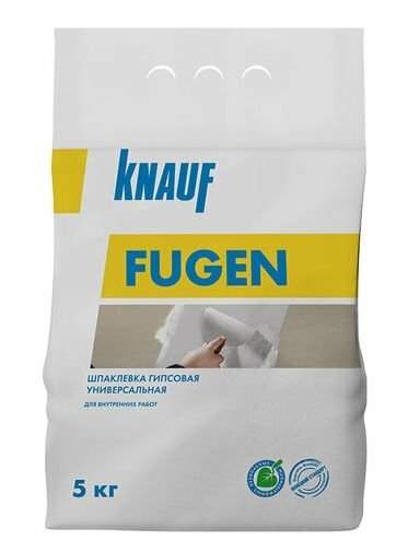фото Шпаклевка гипсовая Кнауф Фуген 5кг