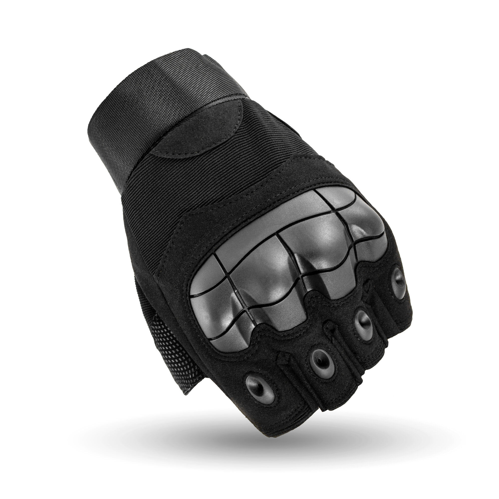 фото Тактические перчатки Black Hawk / Перчатки защитные без пальцев с костяшками