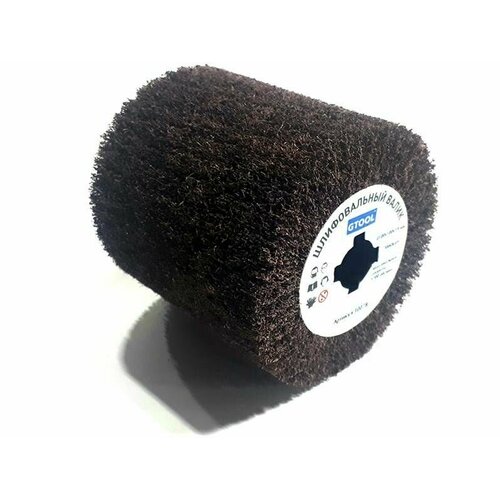 Валик шлифовальный для сатинирования из нетканого материала GTOOL 100х100х19 мм зерно MEDIUM P180 2016₽
