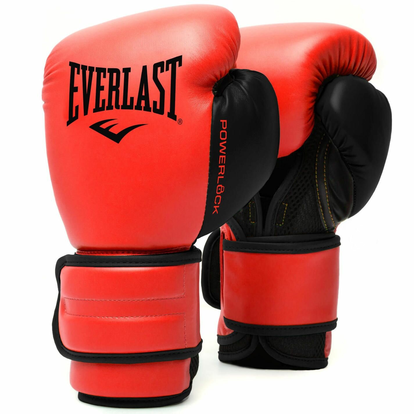 Боксерские перчатки Everlast Powerlock PU 2 красные
