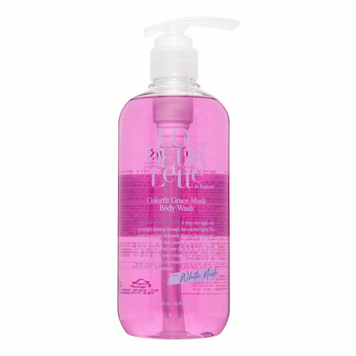 Парфюмированный гель для душа с ароматом белого мускуса 500 мл LODEURLETTE