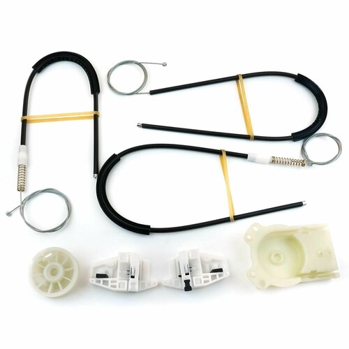 Ремкомплект для ремонта стеклоподъемника , передняя левая дверь для Renault Megane 2 2002-2008 с крышкой двигателя