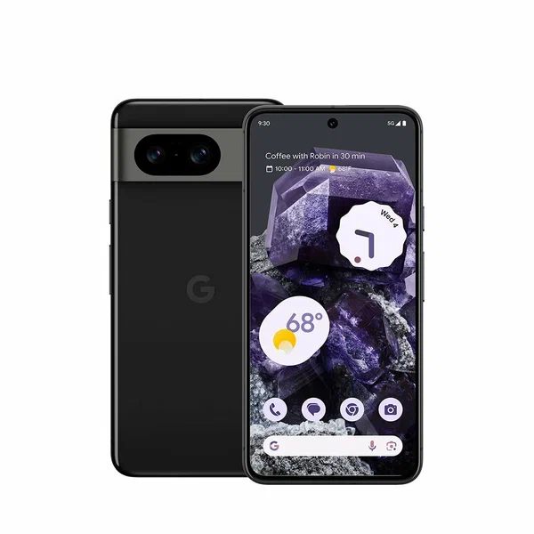 Смартфон Google Pixel 8 8/128 ГБ JP, Dual: nano SIM + eSIM, Obsidian