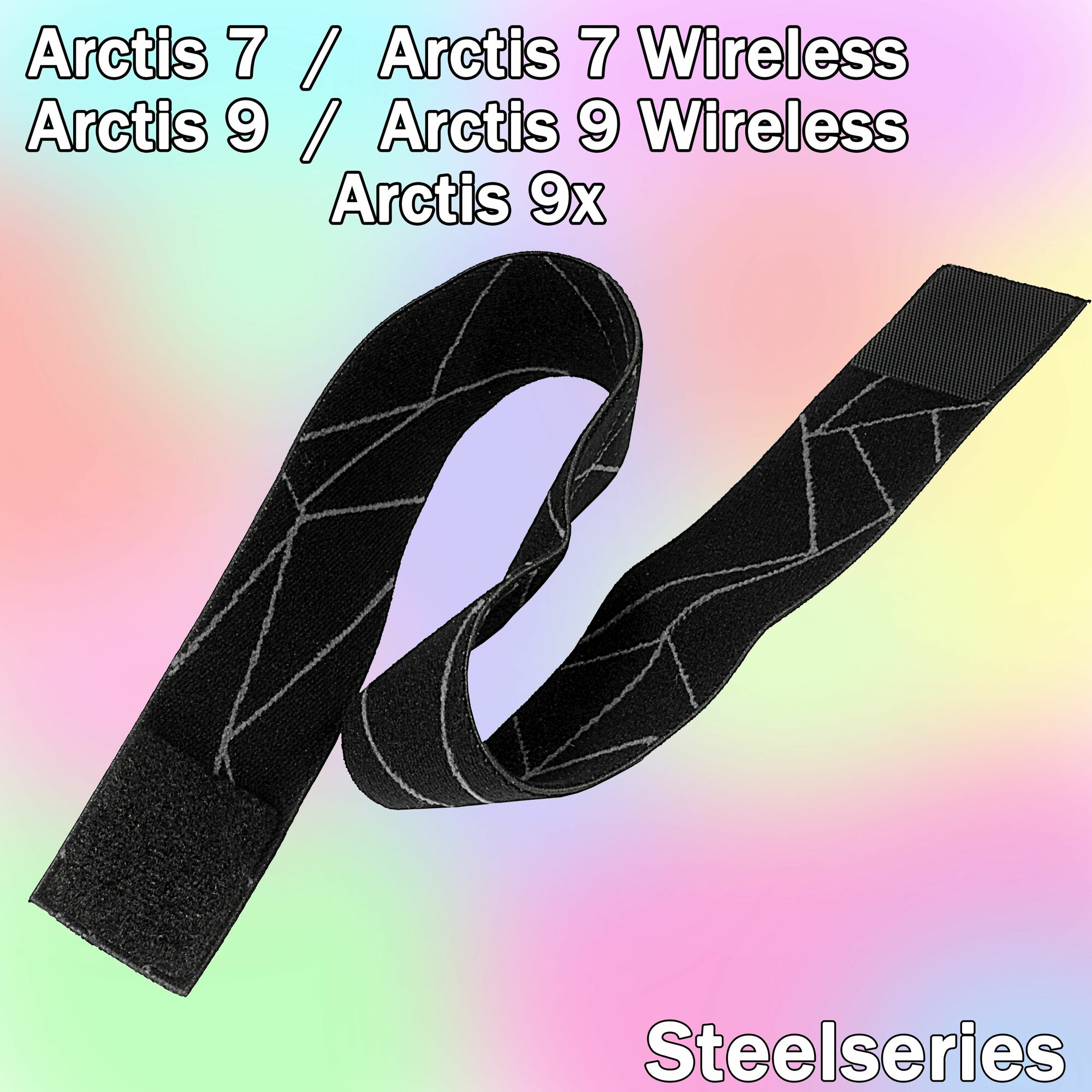 Оголовье Steelseries Arctis 7, 7 Wireless / Arctis 9, 9 Wireless, 9x, PRO черное