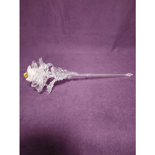 Роза из горного хрусталя 1700₽