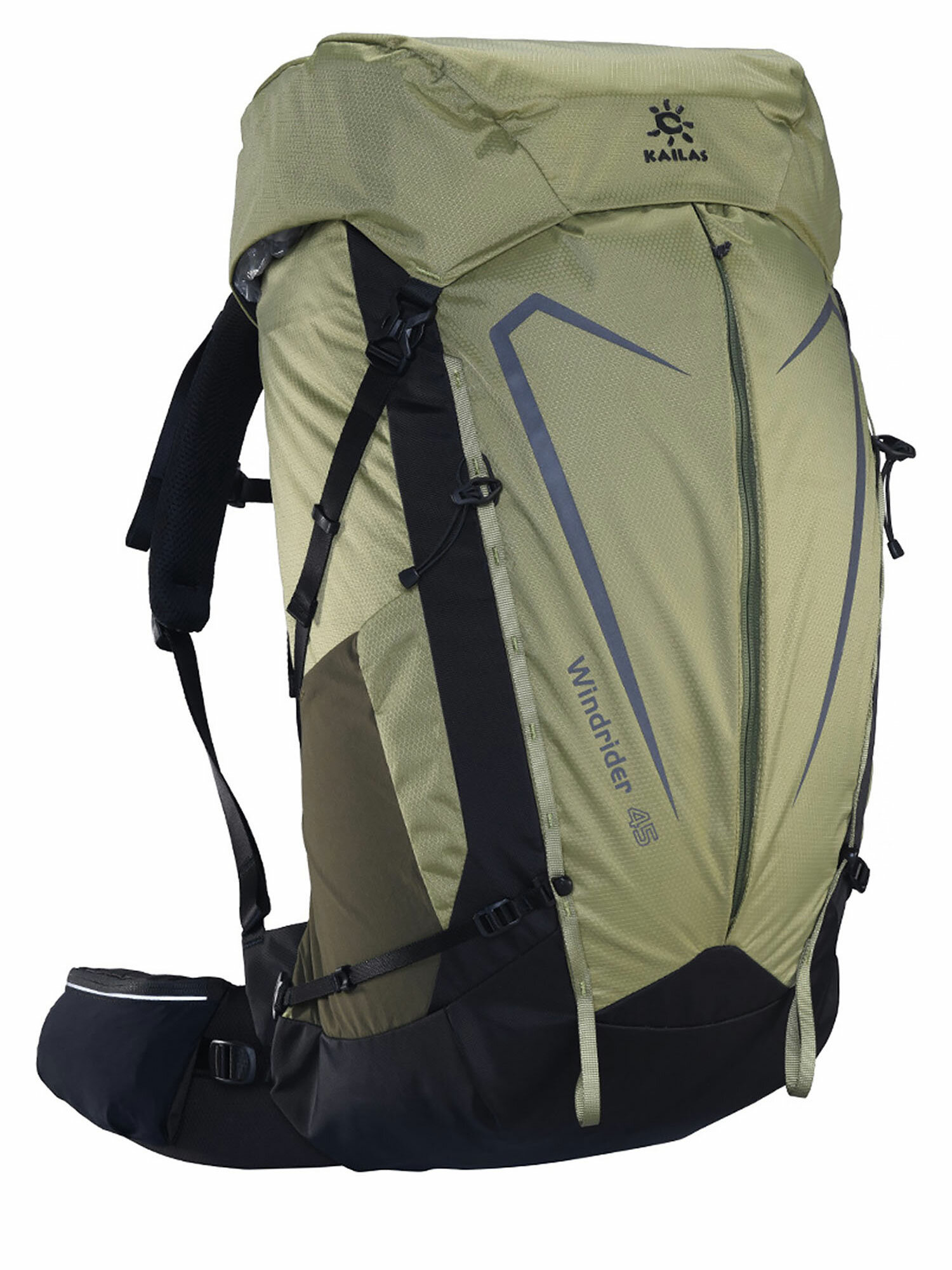 Рюкзак Kailas Windrider Lightweight Trekking Backpack, Leurel Leaf Green