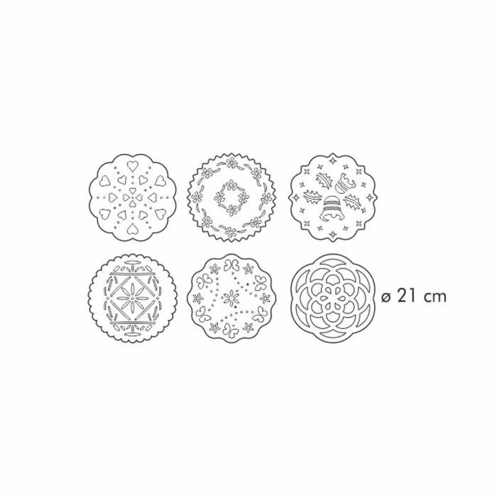 Трафареты для украшения Tescoma - фото №8