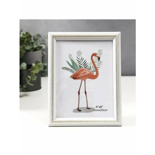 Фоторамка для фото 15х20 см Золотая спираль 23х18 см 664₽