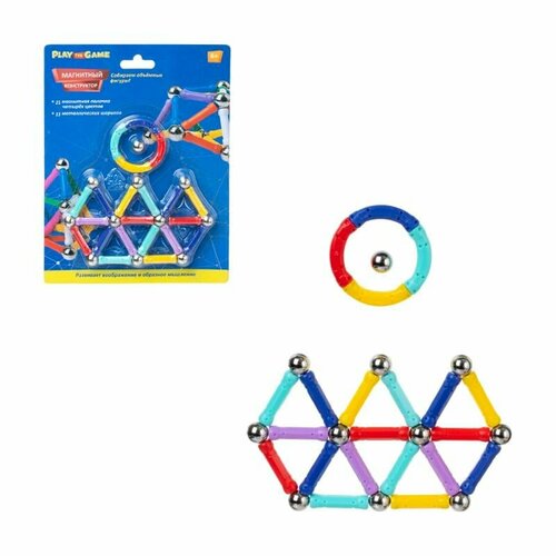 Конструктор магнитный Play the Game в ассортименте 569₽