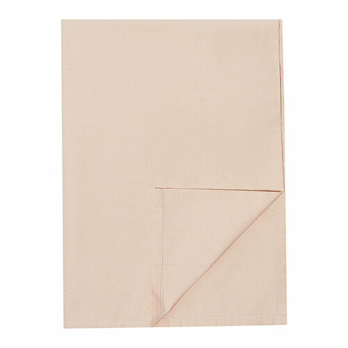 BY COLLECTION Простыня 150х220см 100 хлопок бежевый 2268₽