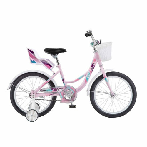 Велосипед Stels Flyte C колеса 18 дюймов детский городской розовый 051878 9300₽