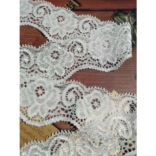 Кружевная лента стрейч 5 м