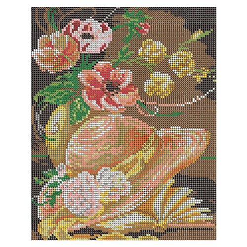 Набор для вышивания бисером 19*24 см