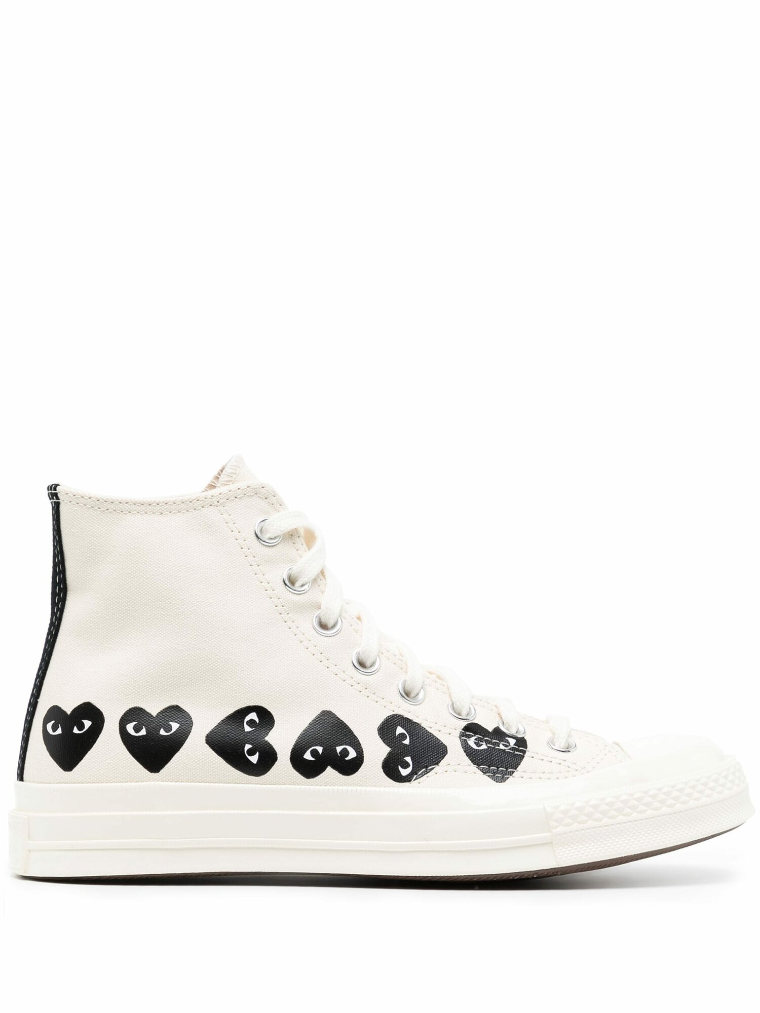 Кеды Converse x Comme des Garcons PLAY Chuck 70, размер 5,5 US, коричневый