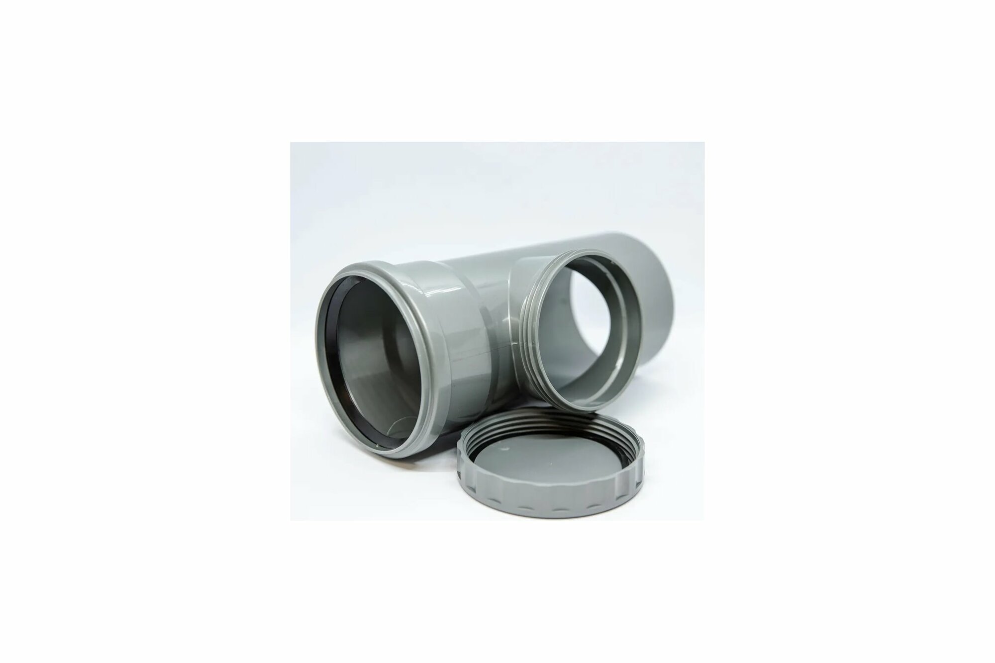 фото Flextron Ревизия с крышкой D 110 мм для внутренней канализации 138863