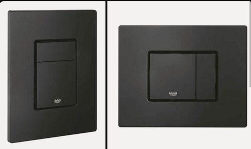 Изображение товара Кнопка смыва инсталляции Grohe Skate Cosmopolitan (черная матовая) 38732KF0